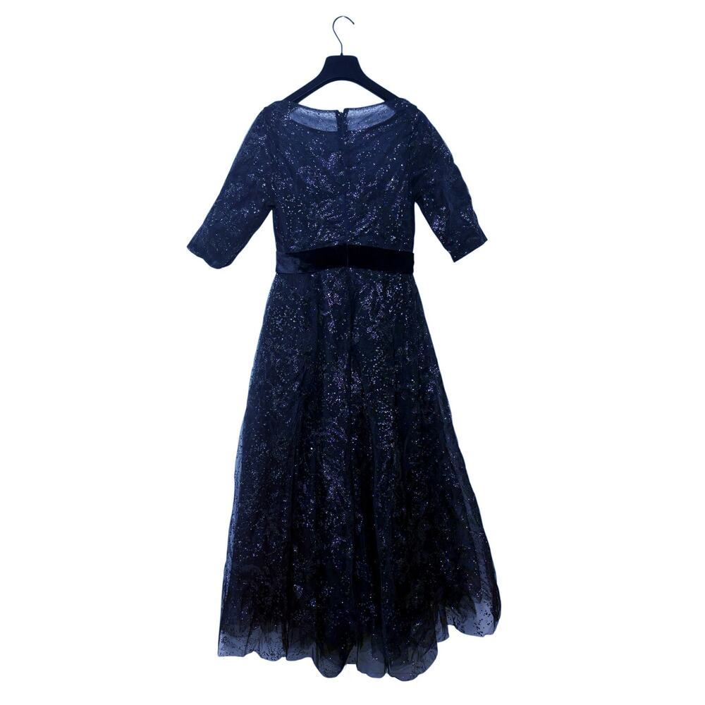 Chiclody NWT Tulle Fit & Flare Glitter Midi Dress Size 8 - Picture 2 of 5